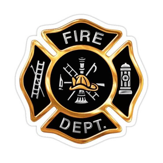 Fire Department-Themed Magnets or Stickers
