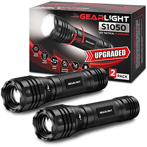 GearLight LED Flashlight Pack