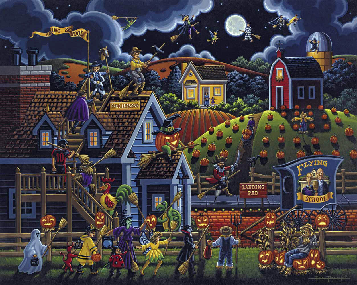 Halloween-themed Puzzles