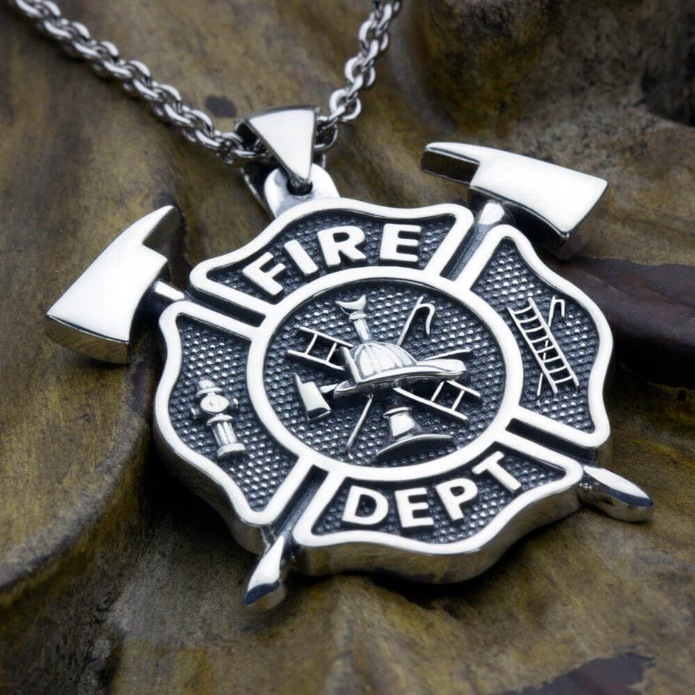 Necklace for Retired Firefighters