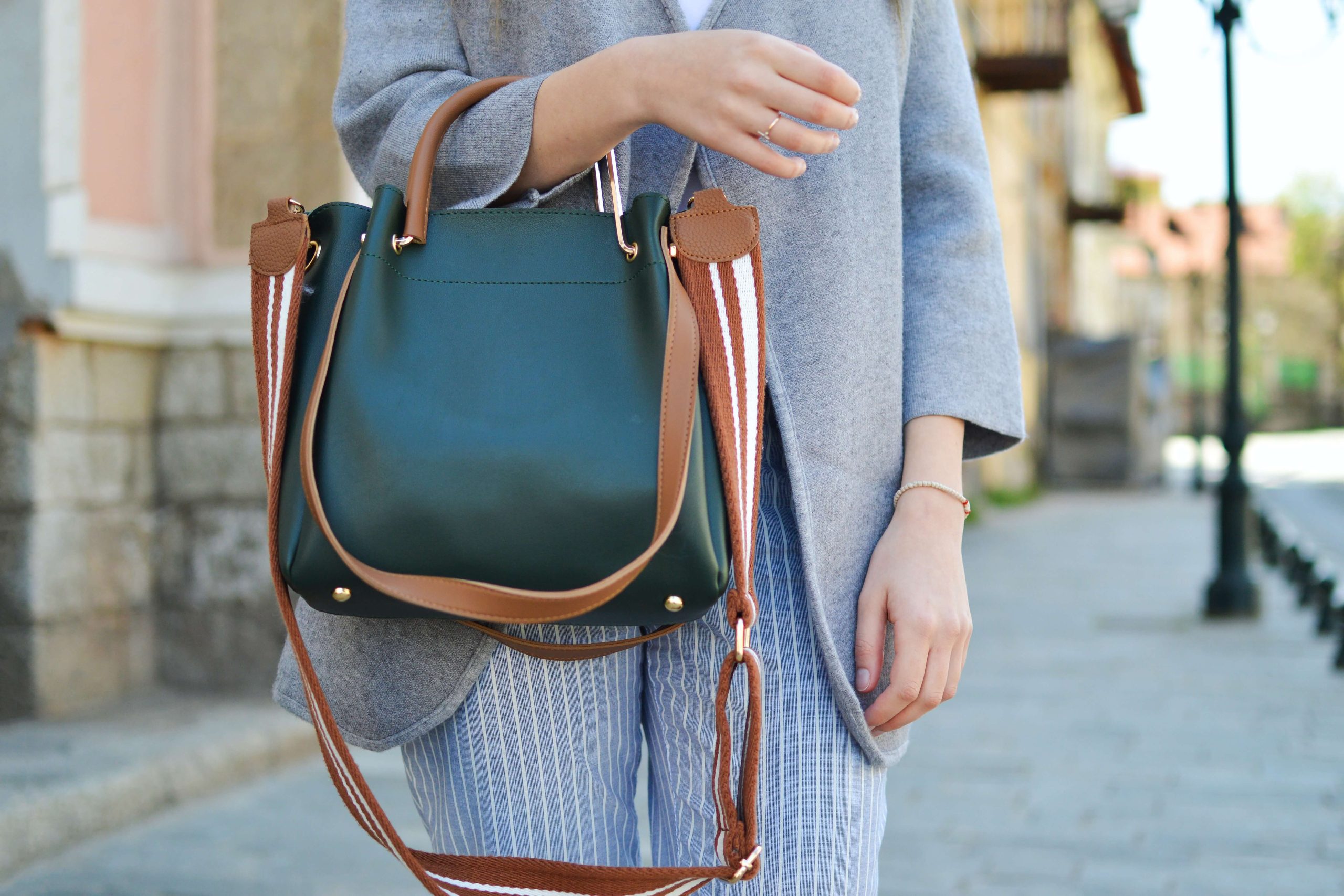 A stylish handbag