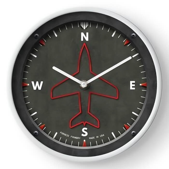 Aviation-themed Wall Clock for their Workspace