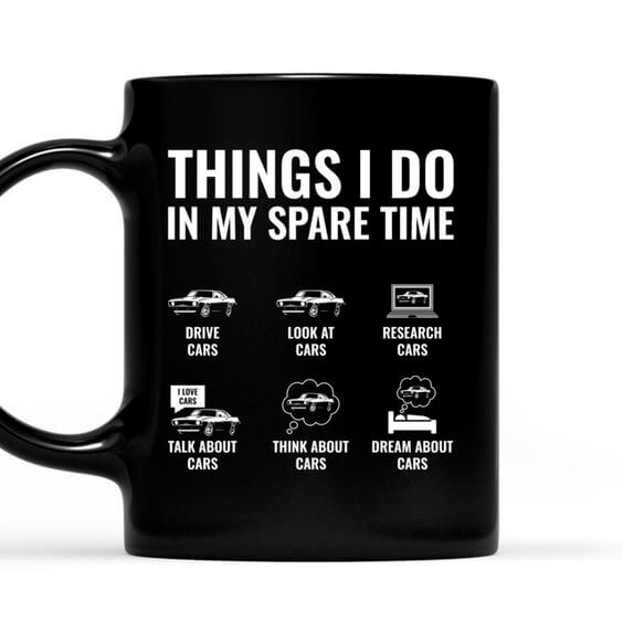 Car-themed Mug