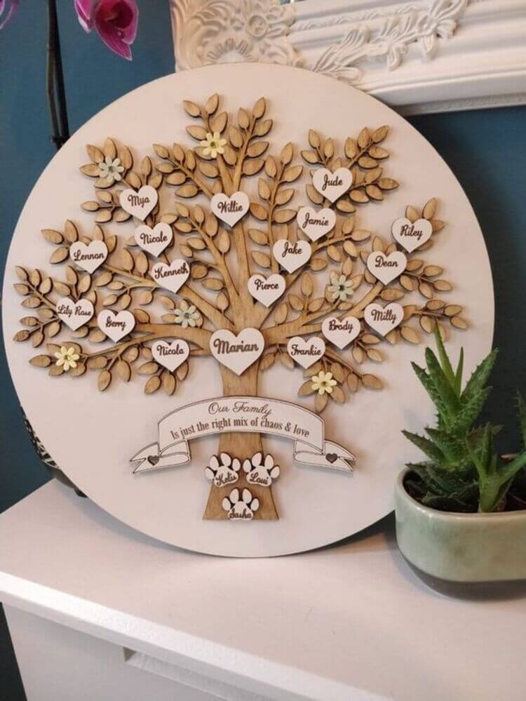Customized Family Tree Artwork