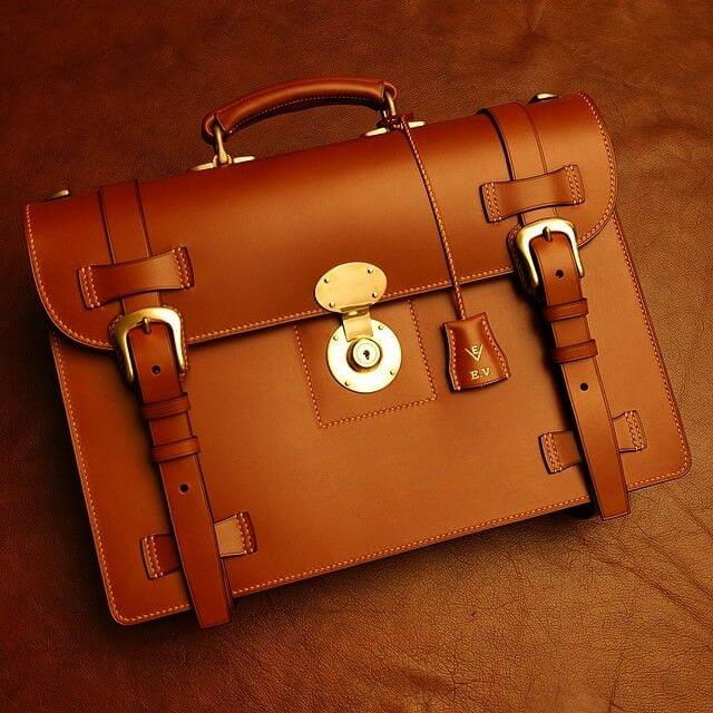 Customized Leather Wallet or Briefcase