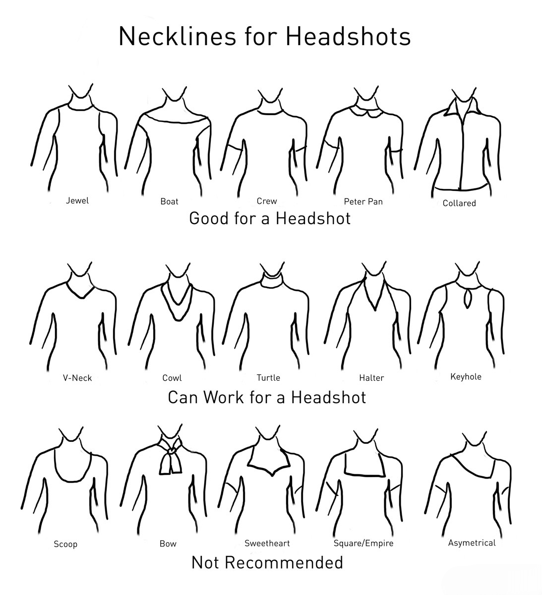 what to wear for professional headshots 